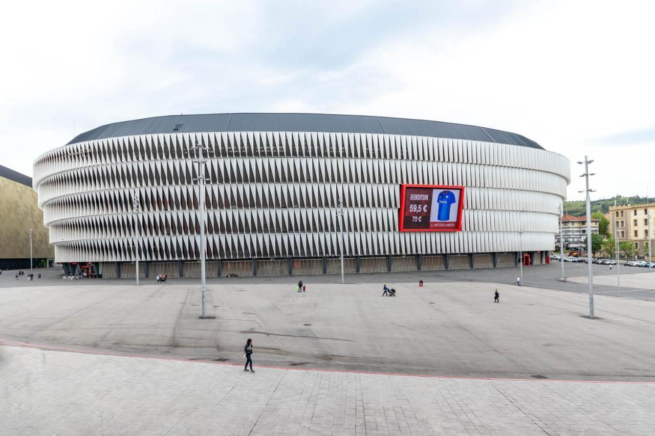 Apartamento Con Vistas Al Estadio San Mames Bilbao Kültér fotó